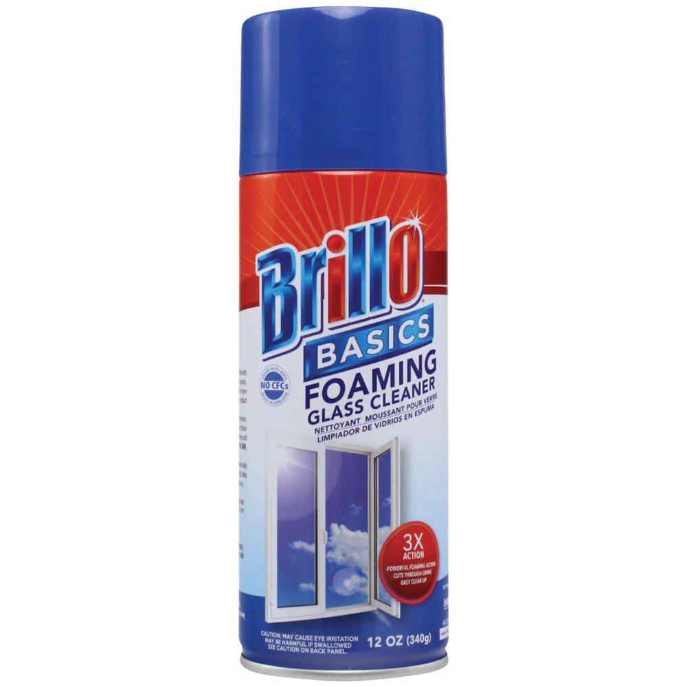 Brillo Basics 12 Oz. Spray Foam Fresh Citrus Glass & Surface Cleaner