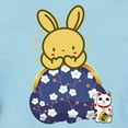 thumbnail image 3 of CafePress - Japanese Style Rabbit With Purse T Shirt - Women's Classic T-Shirt, 3 of 4