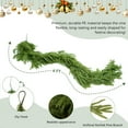 thumbnail image 3 of Bootesun 6FT Christmas Garland Artificial Norfolk Pine Garland，Real Touch Winter Greenery Garland, Faux Pine Needles Garland for Home Table Mantle Fireplace Indoor Outdoor Christmas Decors, 3 of 12