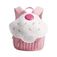 thumbnail image 3 of Mochila con diseño de , divertida mochila escolar para niñas de 3 a 6 años, regalos de cumpleaños para niños pequeños , Rosa, 3 of 8