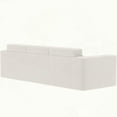 thumbnail image 4 of 109" Modern Teddy Fabric L-Shaped Sectional Sofa for Living Room, No Assembly Needed, 4 of 12