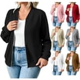 thumbnail image 1 of LLYWEY by LLYWEY Sudadera con Cierre Suave Casual de Color Sólido con Estampado, para Mujer S, 1 of 9