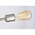 thumbnail image 5 of Indoor Modern Home Decor Bright Axel 6 Lights Polished Nickel Flush Mount, 5 of 7