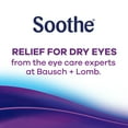 thumbnail image 3 of Soothe Lubricant Preservative Free Eye Drops for Dry Eye Irritation Relief, 0.02 fl oz, 30 Pack, 3 of 8