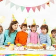 thumbnail image 4 of 36 piezas de papel banderines de cumpleaños encantadores banderines colgantes de cumpleaños con leche de cumpleaños banderines decorados decorados, 4 of 5