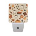 thumbnail image 6 of Yayeee LED Plug in Night Light for The Home with Auto Dusk to Dawn Light Sensors, 2 Pack, Fall Book, 6 of 6