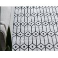 thumbnail image 6 of Rugs.com Lattice Trellis Collection Rug – 4' x 6' White Low-Pile Rug Perfect For Living Rooms, Large Dining Rooms, Open Floorplans, 6 of 9
