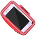 thumbnail image 3 of Sac de Bras Support de Téléphone Pochette de Sport Étui de Bras pour Cellulaire 6.3 Pouces, Rouge, 3 of 6