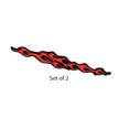 thumbnail image 1 of Trimbrite Decal T1961 Night Striker; Flame Set; Red; Vinyl; 4 Inch x 11.25 Inch, 1 of 2