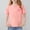 Pink, variant on Amidoa Girls Short Sleeve Crewneck Summer Graphic T Shirts Casual Kids Tops Black Size 5T