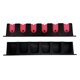 thumbnail image 1 of Soportes para Cañas Pescar Montaje en Pared Estante para 6 Cañas Pescar para Garaje (rojo), 1 of 9