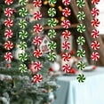 thumbnail image 6 of 100 Pcs Candy Ornaments,1In Christmas Tree Ornaments,Fake Candy Ornaments,Candy Cane Craft for Indoor,Outdoor,Craft,Party Supplies(Red White, Green White), 6 of 6