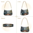 thumbnail image 7 of FORMRS Womens Shoulder Bag with Chain Strap Clutch Purse Cute Tote Handbag, Wooden Boat, 7 of 7