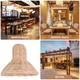 thumbnail image 3 of ETHZZLE 1Set Hanging Lamp Shades Rattan Rustic Heat Dissipation For Floor Lamp, 3 of 6