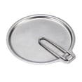 thumbnail image 3 of Tapa para acampar de acero inoxidable Tapa de plato plegable, Utensilios de cocina Diámetro 12.7 cm Tapa de sartén para mochilero DYNWAVEMX Cubierta del plato del tazón, 3 of 8