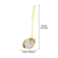 thumbnail image 4 of XYRSRUW Stainless Steel Oil Colander Spoon, Multi-functional Oil Skimmer with Fine Mesh Strainer, Ergonomic Filter Spoon for Cooking, Durable 304 Stainless Steel Cooking Utensil, 4 of 6