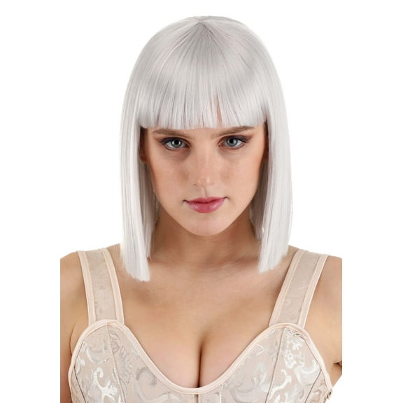 Women's Light Gray Bob Wig