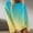 03Yellow, variant on Summer Savings Clearance 2023! pbnbp Fall Sweater for Women 2023 Fashion Ombre Tie Dye Long Sleeve Pullover Casual Loose Fit Ribbed Crewneck Sweatshirts