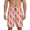 thumbnail image 1 of Fotbe Winter Skiing Adventure Pantalones Cortos de Pijama para Hombre, Ropa de Dormir, Pantalones de Pijama Cortos para Hombre-X-Large, 1 of 6