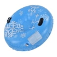 thumbnail image 1 of Inflatable Ski , Heavy Duty Snow Tubes PVC Safe Cold   Air Tightness with Handle for Outdoor Sports, 1 of 8