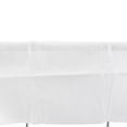 thumbnail image 3 of Rectangle Woven Table Cloth, 110-Inch x 56-Inch - White, 3 of 4