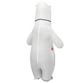 thumbnail image 2 of Disfraz inflable Arokibui de cuerpo entero de oso polar blanco, 2 of 4