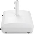 thumbnail image 1 of Base para sombrilla Best Choice de 56 kg de capacidad con ruedas, blanca, 1 of 7
