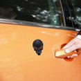 thumbnail image 3 of 3D Metal Black Skull Sticker Auto Logo Emblem Badge Decal, 3 of 5