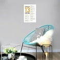 thumbnail image 2 of 13 Virtues By Benjamin Franklin Wall Poster Art Canvas Printing Poster Office Bedroom Aesthetic Poster, 2 of 4