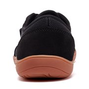 HOBIBEAR Wide Toe Box Shoes for Women Outdoor Trail Running Minimalist Sneakers Black Brown US 8