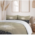 thumbnail image 6 of Ambesonne Indie Duvet Cover Set, Life Is Perfect Vintage, 2-Calking, Tan Dark Taupe White, 6 of 7