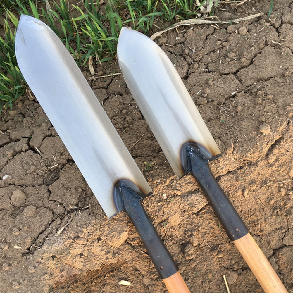 TABLZONE Steel Garden Trowel for Planting, Cultivating, and Digging with Comfortable Handle