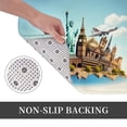thumbnail image 6 of Disketp Iconic Global Landmarks Mat for Front Door Outside - Doormat Outdoor Entrance - Welcome Mats Outdoor,Outside Entry and Outdoor Entrance 16''x24'', 6 of 7