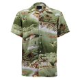 thumbnail image 1 of Men's Hawaiian Tropical Luau Aloha Beach Party Button Up Casual Dress Shirt (#5, S), 1 of 4