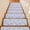 White, variant on Blue Watercolor Floral Non-Slip Stair Treads for Wooden Steps, 4 Pack 8x30 Inches Carpet Stair Mats with Adhesive Backing, Noise-Reducing Step Covers for Indoor Stairs, Easy to Install & Residue-Free