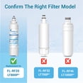thumbnail image 2 of Filterlogic ADQ73613401 Filtro de agua para refrigerador, repuesto para LG® LT800P®, LT800PC, ADQ736134, ADQ73613402, LSXS26326S, LSXS26366S, LMXS30776S, LSXS26366D, LMXC23746S, 46-9490, 469490, paque, 2 of 5