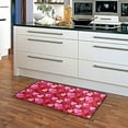 thumbnail image 6 of Valentine's Day Kitchen Rug, Anti-Fatigue Washable Cushioned Standing Non Slip Red Heart Valentine Runner Floor Mat Area Rug for Kitchen Bedroom Laundry Room 39" X 20", 6 of 7