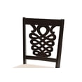 thumbnail image 6 of Baxton Studio Gervais Modern and Contemporary Sand Fabric Upholstered and Dark Brown Finished Wood 7-Piece Dining Set, 6 of 7