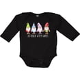 thumbnail image 3 of Inktastic Christmas Hangin with My Gnomies Boys or Girls Long Sleeve Baby Bodysuit, 3 of 5