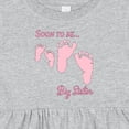 thumbnail image 4 of Inktastic Soon to Be Big Sister Girls Baby Dress, 4 of 5