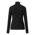thumbnail image 5 of Women Solid Color Long Sleeve Turtleneck Pullover Sweater, 5 of 8