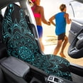 thumbnail image 4 of XYZCANDO 1 Pack Car Seat Covers Waterproof Non-Slip, Compatible with Truck Seat Van Car Interior Car Seat Towel Cover(Geometric Pattern), 4 of 7