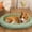 Green#L, variant on Byujiro Pet Nest Bed 21.7x15.7 Inch Thick Bolster Cushion Mat, All Season Dog Cat Sleeping Crib, Removable Inner Liner Indoor Crate Sofa Liner, Soft Support Rest Pad for Small Medium Pets