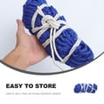 thumbnail image 5 of Himition 1Pc Portable Hammock Leisure Hammocks Nylon Outdoor Hammock Camping Garden Outdoor (Blue), 5 of 6