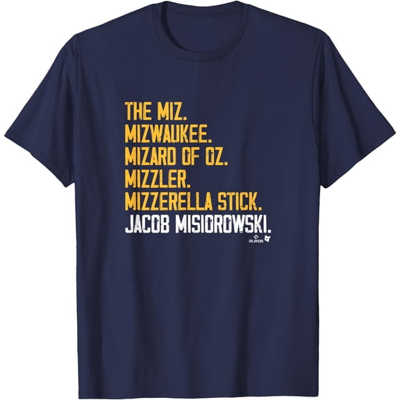 Jacob Misiorowski - Nicknames - Milwaukee Baseball T-Shirt, Unisex T-Shirt