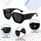 thumbnail image 4 of Gafas de Sol FEISEDY Sobredimensionadas Cuadradas con Montura Gruesa B4074, 4 of 8
