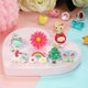 thumbnail image 4 of 24Pcs Set Children Cartoon Design Open Rings Adjustable Size Finger Ring for Girls Gift, 4 of 5