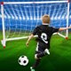 thumbnail image 4 of Mini portería de fútbol con red y poste para balón de fútbol, juguetes deportivos portátiles para niños, 4 of 5