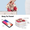 thumbnail image 4 of Mother's Day Leopard Portable Jewelry Box with Customizable Grid - Compact Travel Organizer, 4 of 6