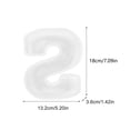thumbnail image 2 of PpgejGEK Large Alphabet Epoxy Resin Mold 26 Letters 5x5x1.5cm 2x2x0.6in Each Silicone for DIY Candle Soap Chocolate Craft Decoration, 2 of 6
